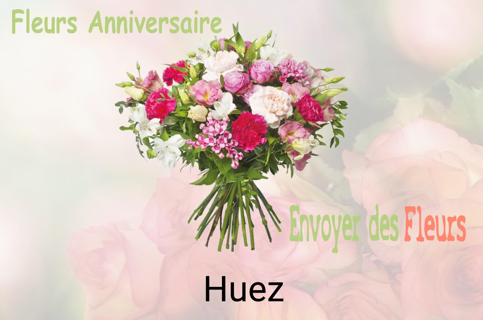 Bouquet de fleurs d’anniversaire livré à Huez